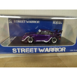 PORSCHE 911 (993) RWB PURPLE 1:64 STREET WARRIOR