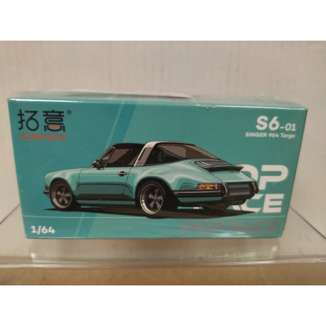 PORSCHE 911 (964) SINGER TARGA 1:64 POP RACE