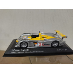 AUDI R8 INFINEON 2002 12 H SEBRING CAPELLO-HERBERT-PESCATORI 1:43 MINICHAMPS