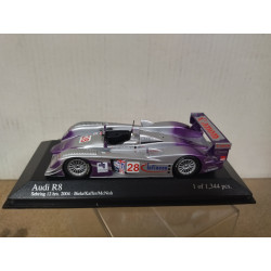 AUDI R8 2004 12 H SEBRING BIELA-KAFFER-MCNISH 1:43 MINICHAMPS