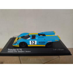 PORSCHE 917K 1970 INTERSERIE J.NEUHAUS 1:43 MINICHAMPS