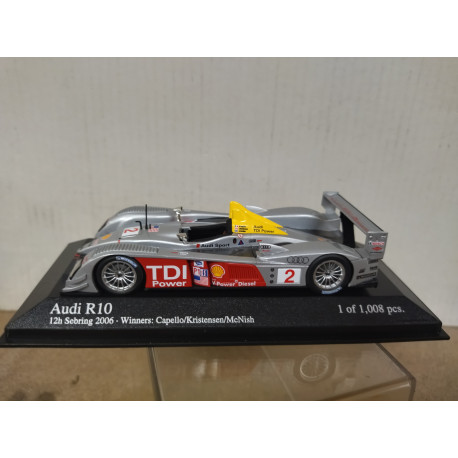 AUDI R10 2006 WIN SEBRING MCNISH-KRISTENSEN-CAPELLO 1:43 MINICHAMPS