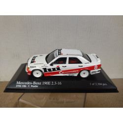 MERCEDES-BENZ W201 190E 2.3-16 1986 DTM WEIDLER 1:43 MINICHAMPS