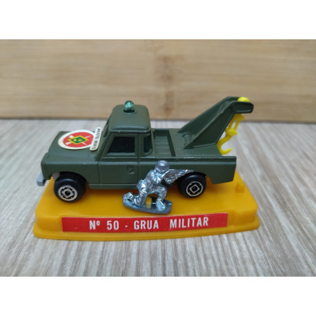LAND ROVER PICKUP GRUA MILITAR apx 1:64 GUISVAL BOX