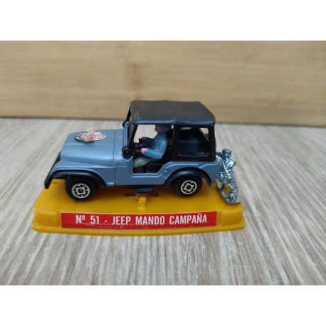 JEEP MANDO CAMPAÑA MILITAR apx 1:64 GUISVAL BOX