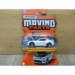 CHEVROLET CAMARO 2016 WHITE MOVING PARTS 1:64 MATCHBOX