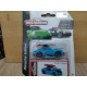 PORSCHE 911 CARRERA S BLUE SKI + CARTON BOX PORSCHE EDITION 1:64 MAJORETTE