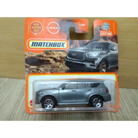 INFINITI QX80 2022 GREY 1:64 MATCHBOX