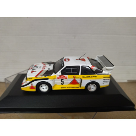 AUDI SPORT QUATTRO E2 1985 RALLY SANREMO RORHL 1:43 ALTAYA IXO BOX NO ORIGINAL
