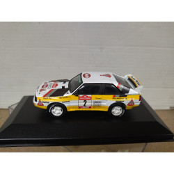 AUDI SPORT QUATTRO 1984 RALLY SANREMO BLOMQVIST 1:43 ALTAYA IXO BOX NO ORIGINAL