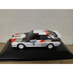 AUDI QUATTRO 1981 RALLY RAC LOMBARD MIKKOLA 1:43  BOX NO ORIGINAL