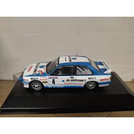 BMW E30 M3 1989 RALLY PRINCIPE ASTURIAS BASSAS 1:43 ALTAYA IXO BOX NO ORIGINAL
