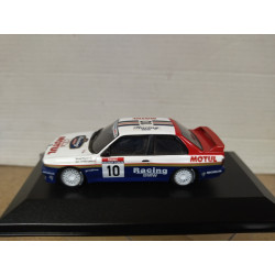 BMW E30 M3 1987 RALLY TOUR CORSE BEGUIN 1:43 ALTAYA IXO BOX NO ORIGINAL