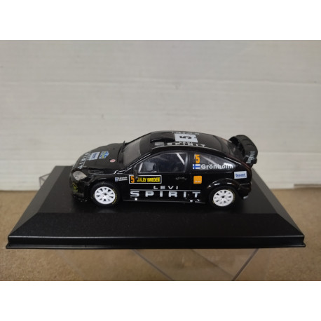FORD FOCUS RS WRC 08 2010 RALLY SUECIA GRONHOLM 1:43 ALTAYA IXO BOX NO ORIGINAL