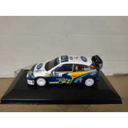 FORD FOCUS WRC 2005 RALLY MEXICO SOLA 1:43 ALTAYA BOX NO ORIGINAL