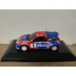 FORD FOCUS WRC 2002 RALLY CANGAS NARCEA JAIO 1:43 ALTAYA IXO BOX NO ORIGINAL