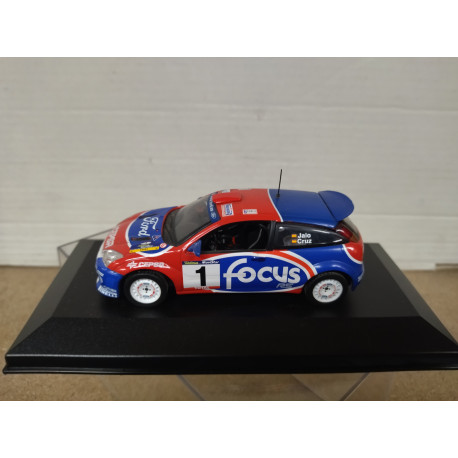 FORD FOCUS WRC 2002 RALLY CANGAS NARCEA JAIO 1:43 ALTAYA IXO BOX NO ORIGINAL