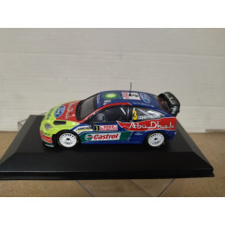 FORD FOCUS RS WRC 07 2008 RALLY MONTE CARLO HIRVONEN 1:43 ALTAYA IXO BOX NO ORIGINAL