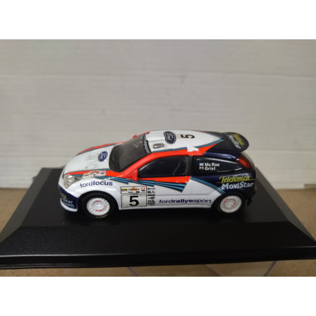 FORD FOCUS WRC 2000 RALLY CATALUÑA MCRAE 1:43 ALTAYA IXO DEFECT/PINTURA BOX NO ORIGINAL
