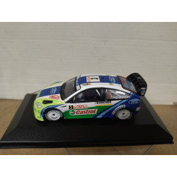 FORD FOCUS RS WRC 2006 RALLY MONTE CARLO GRONHOLM 1:43 ALTAYA IXO DEFECT/NO RETRO BOX NO ORIGINAL