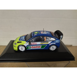 FORD FOCUS WRC 2007 RALLY MONTE CARLO GRONHOLM 1:43 ALTAYA IXO BOX NO ORIGINAL