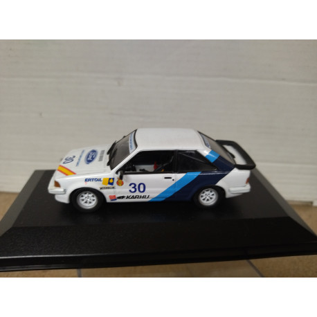 FORD ESCORT 1984 XR3 CIRCUITO CALAFAT SAINZ 1:43 ALTAYA IXO BOX NO ORIGINAL
