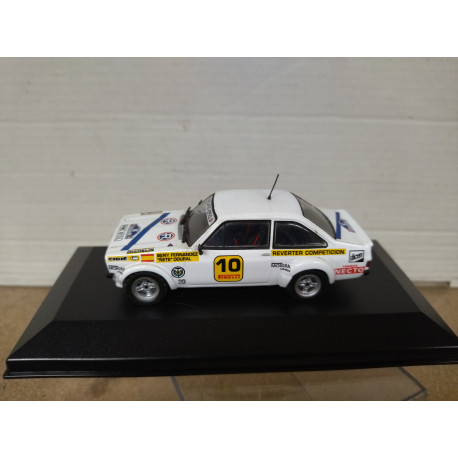 FORD ESCORT 1977 MK.II RS1800 RALLY COSTA BRAVA FERNANDEZ 1:43 BOX NO ORIGINAL