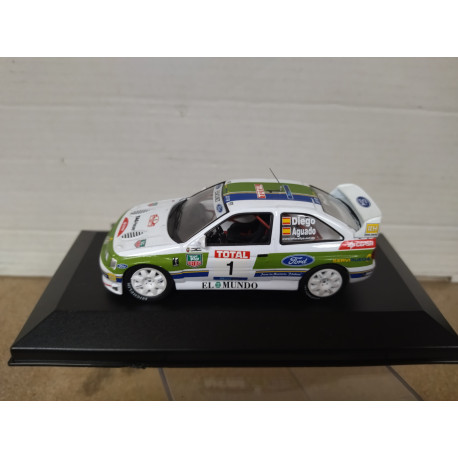 FORD ESCORT COSWORTH 1999 RALLY ARTESA AGUADO 1:43 ALTAYA BOX NO ORIGINAL