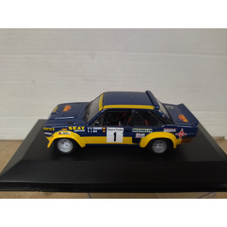 FIAT 131 ABARTH 1979 RALLY CATALUÑA B.FERNANDEZ 1:43 ALTAYA IXO BOX NO ORIGINAL