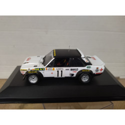 FIAT 131 ABARTH 1979 RALLY MONTE CARLO S.SERVIA 1:43 ALTAYA IXO BOX NO ORIGINAL