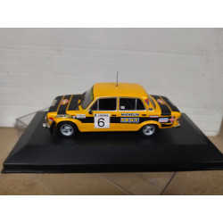 SEAT 124 FL 1800 1977 RALLY RACE CAÑELLAS 1:43 ALTAYA IXO BOX NO ORIGINAL