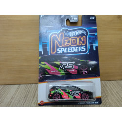 FORD FOCUS RS 1/8 NEON 1:64 HOT WHEELS