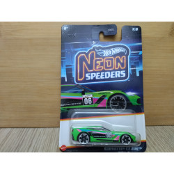 CHEVROLET CORVETTE C7 Z06 7/8 NEON 1:64 HOT WHEELS