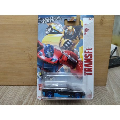 BUGATTI VEYRON 4/5 TRANSFORMERS 1:64 HOT WHEELS CARTON ROTO