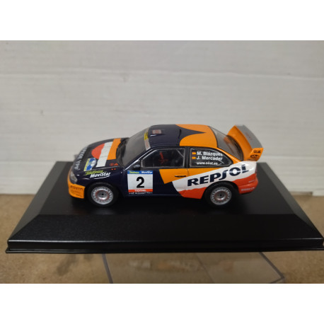 SEAT CORDOBA WRC 2001 RALLY NAVARRA BLAZQUEZ 1:43 ALTAYA IXO BOX NO ORIGINAL