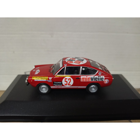SEAT 850 COUPE 1969 RALLY COSTA DEL SOL SORNOSA 1:43 ALTAYA IXO BOX NO ORIGINAL