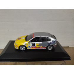 SEAT LEON CUPRA 2004 RALLY CANARIAS ALONSO 1:43 ALTAYA IXO BOX NO ORIGINAL