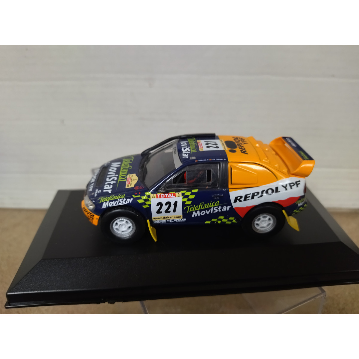 SEAT DAKAR TDi 2002 RALLY DAKAR GIL 1 43 ALTAYA IXO BOX NO ORIGINAL seat-dakar-tdi-2002-rally-dakar-gil-1-43-altaya-ixo-box-no-original