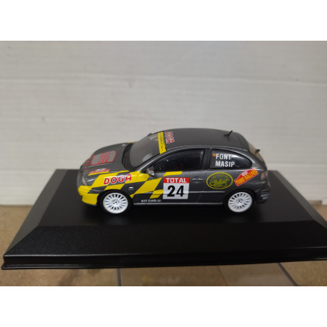 SEAT IBIZA 2003 TDi Gr.N RALLY MONTE CARLO FONT 1:43 ALTAYA IXO BOX NO ORIGINAL