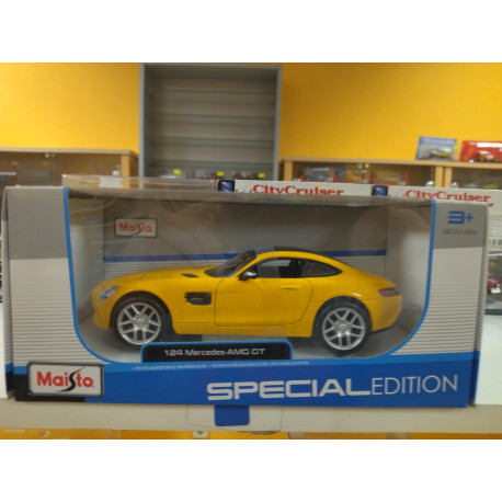 MERCEDES-AMG GT YELLOW 1:24 MAISTO