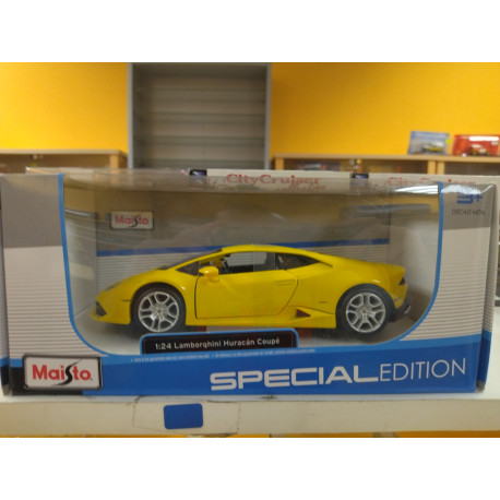 LAMBORGHINI HURACAN COUPE YELLOW 1:24 MAISTO