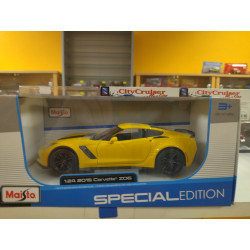 CHEVROLET CORVETTE C7 2015 Z06 YELLOW 1:24 MAISTO