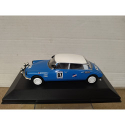 CITROEN DS 21 1968 RALLY LONDON-SYDNEY BIANCHI 1:43 ALTAYA IXO BOX NO ORIGINAL
