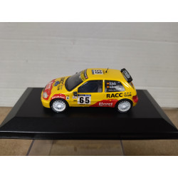 CITROEN SAXO S1600 2002 RALLY CATALUÑA SOLA 1:43 ALTAYA IXO BOX NO ORIGINAL