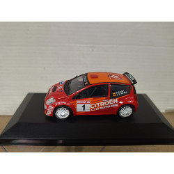 CITROEN C2 S1600 2004 RALLY RIAS BAIXAS FUSTER 1:43 ALTAYA IXO BOX NO ORIGINAL