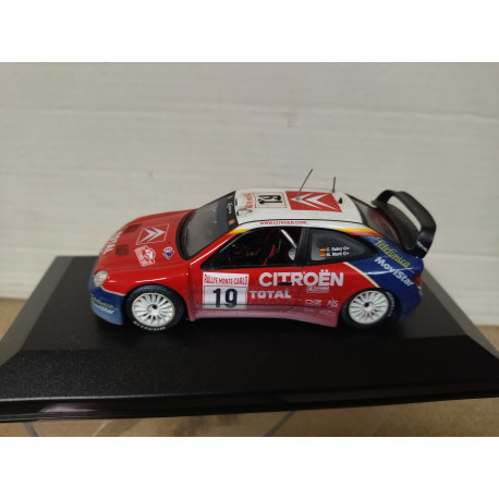 CITROEN XSARA WRC 2003 RALLY MONTE CARLO CARLOS SAINZ 1:43 BOX NO ORIGINAL
