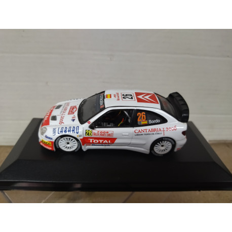 CITROEN XSARA WRC 2006 RALLY MONTE CARLO SORDO 1:43 ALTAYA IXO BOX NO ORIGINAL