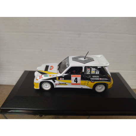 RENAULT 5 MAXI TURBO 1986 RALLY ASTURIAS 1:43 DEFECT/NO RETRO/BOX NO ORIGINAL