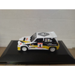 RENAULT 5 MAXI TURBO 1986 RALLY ASTURIAS (2) 1:43 DEFECT/NO RETRO/BOX NO ORIGINAL