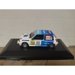 RENAULT 5 GT TURBO 1988 RALLY SAN FROILAN PIÑON 1:43 ALTAYA IXO BOX NO ORIGINAL